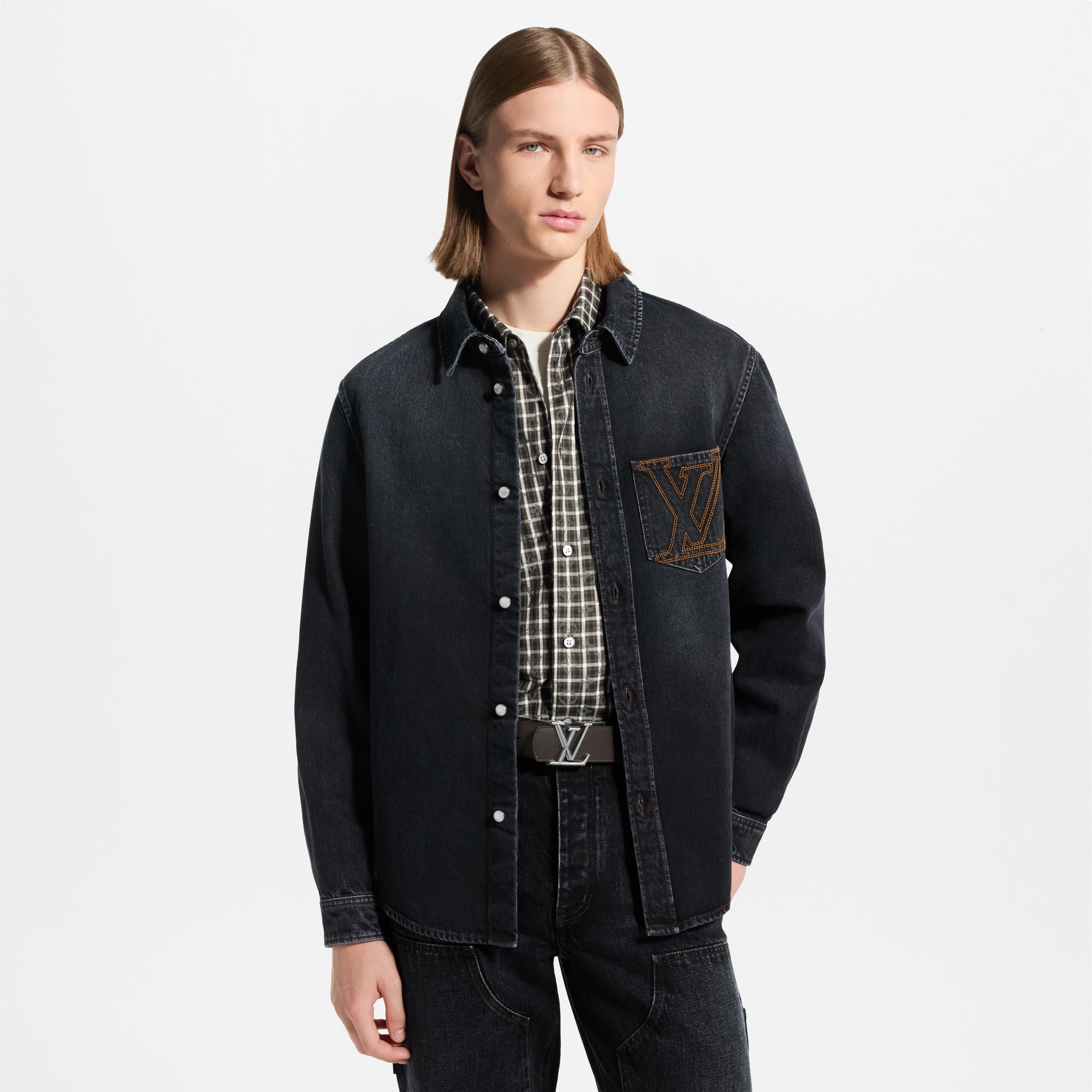 LV ロングスリーブ デニムシャツ ｜ルイ・ヴィトン 公式サイト - 1AKM2A